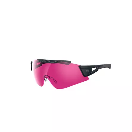 Beretta InterMask Shooters Safety Glasses (Yellow/Magenta/Orange) - Kuulosuojaimet ja suojalasit - 8051832689477 - 2