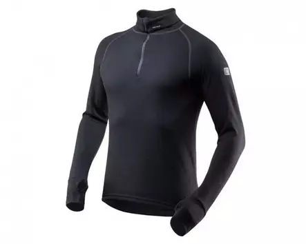 Devold Expedition Man Zip Neck Black L - Devold underställ - 7028567100417 - 1