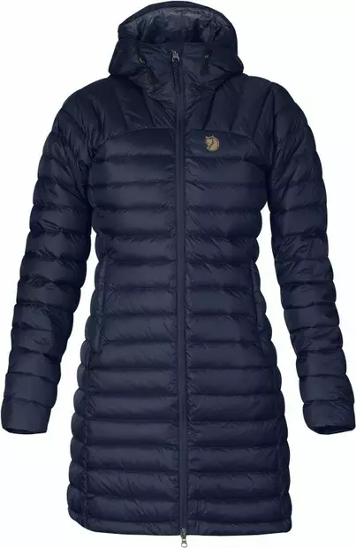 Fjällräven Snow Flake Parka Navy W L - Naisten Fjällräven takit - 7323451208232 - 1