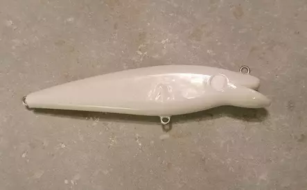 Pike Twitcher 14cm 30g omålad - Blanka beten - 45454561235457 - 1