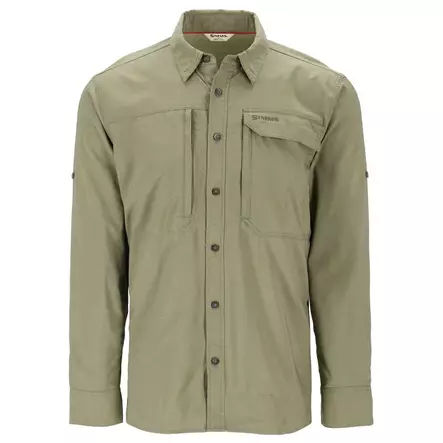 Simms Guide Bugstopper LS Shirt L Willow Heather - Fleecetröjor och munktröjor - 694264720257 - 1