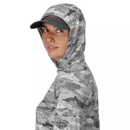 Simms Women's Bugstopper Solarflex Hoody Loden Heater XS - Fleecet ja hupparit - 694264708637 - 2