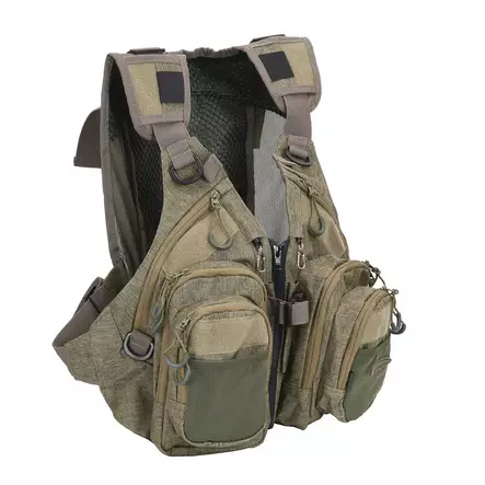 Vision Mega Bra Chest Pack Nutria - Perhokalastuslaukut, liivit ja vyöt - 6417512850377 - 1