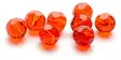 Darts Glass Beads 6mm red 9kpl - Jiggar och jiggskallar - 7330908828257 - 1