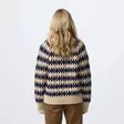 Fjällräven Jacquard Knit W L Light Beige/Mesa Purple - Wool Sweaters and Knitwear - 7323451203657 - 4