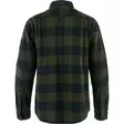 Fjällräven Övik Heavy Flannel Shirt M M Deep Forest-Dark Navy - Kauluspaidat - 7323451063107 - 2