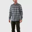 Fjällräven Övik Heavy Flannel Shirt M M Deep Forest-Dark Navy - Kauluspaidat - 7323451063107 - 3