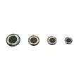 Svartzonker Eyes 12mm 40kpl - Liquid Silver - Viehesilmät - 6430055948127 - 1