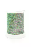 Textreme Glitter Thread (230den) Lt Green Rainbow - Perhonsidontalangat - 8057680721017 - 1
