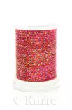 Textreme Glitter Thread (230den) Red Rainbow - Perhonsidontalangat - 8057680720867 - 1