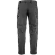 Vidda Pro Lite Zip-Off Trs M Dark Grey - Miesten Fjällräven housut - 7323451145797 - 2