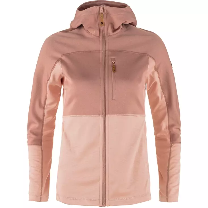 Abisko Trail Fleece W XS Chalk Rose/Dusty Rose - Fleecet ja hupparit - 7323450989767 - 1