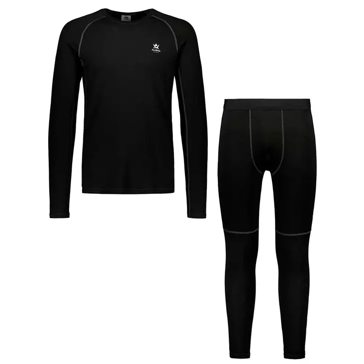 Alaska Superior Merino Baselayer Set Men S-M - Muut merkit - 6438347004827 - 1