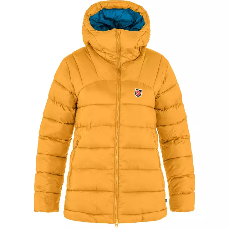 Expedition Mid Winter Jacket W S Mustard Yellow-UN Blue - Fjällräven Damjackor - 7323450940447 - 1