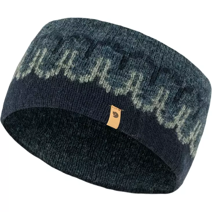 Fjällräven Övik Path Knit Headband Dark Navy - Navy - Mössor - 7323450913427 - 1