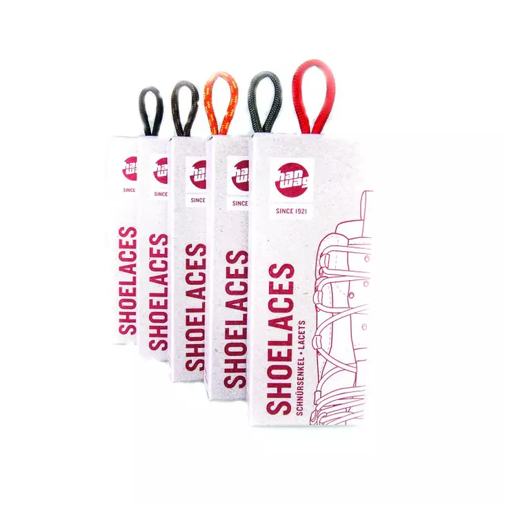 Hanwag shoelaces 180cm Brown - Pohjalliset, nauhat ja liukuesteet - 4047761373437 - 1