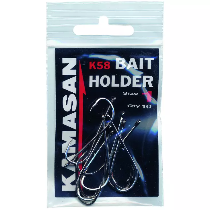 Kamasan K58 Bait Holder Hook 10kpl 1 - Metkrokar - 5055496803647 - 1