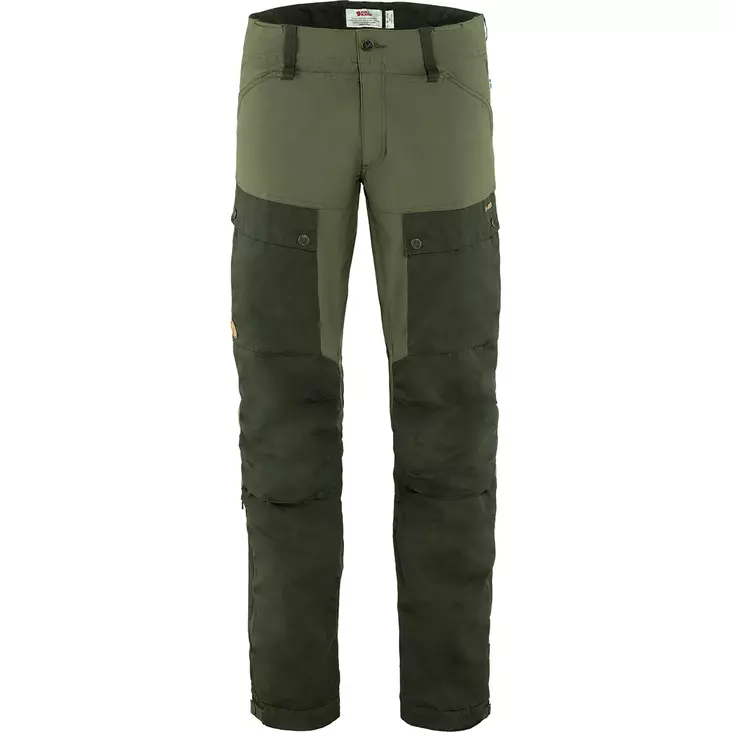 Keb Trs Deep Forest/Laurel Green 50/R - Miesten Fjällräven housut - 7323450916107 - 1