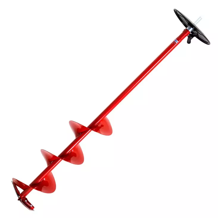 Mora Ice Easy Red 200mm Porakoneadapterilla / Cordless - Kairat, jääsahat ja jäätuurat - 6416038104537 - 1