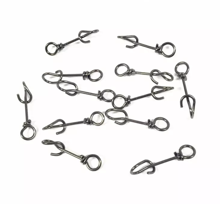Mustad Fastach Clip 0 8kg 12kpl - Lås och lekande - 023534450837 - 1