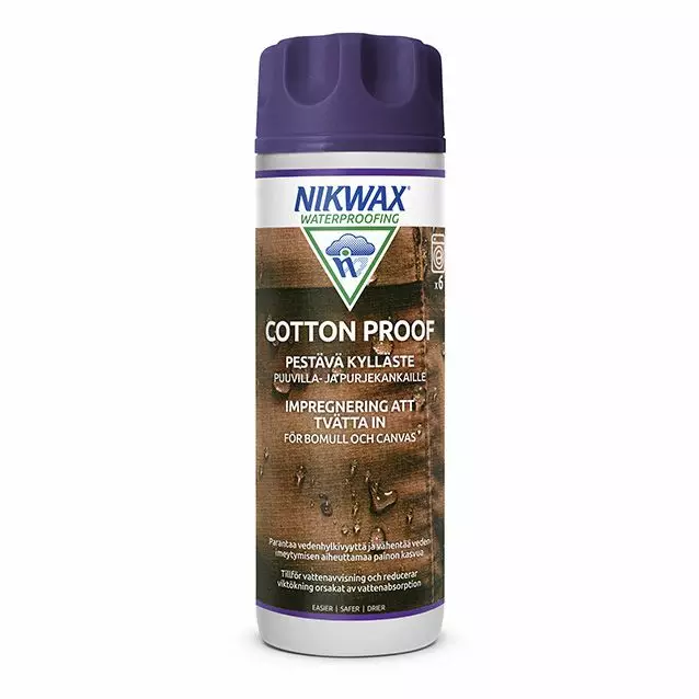 Nikwax Cotton Proof 300ml - Kenkien ja vaatteiden hoitoaineet - 5020716272107 - 1