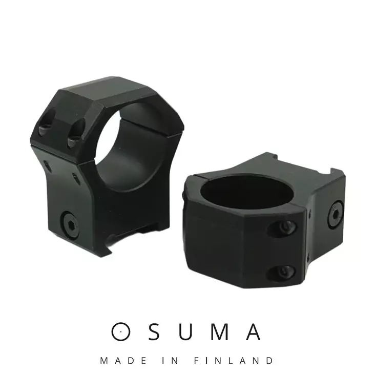 Osuma Tactical HD Classic Picatinny Rengasjalka 30mm - Kiikarinjalat - 6430068626067 - 1