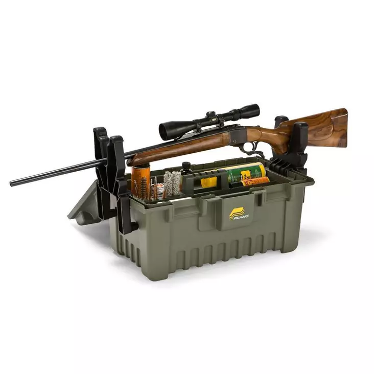 Plano Shooters Case XL w Gun Rest Green - Patronförvaring - 024099017817 - 1