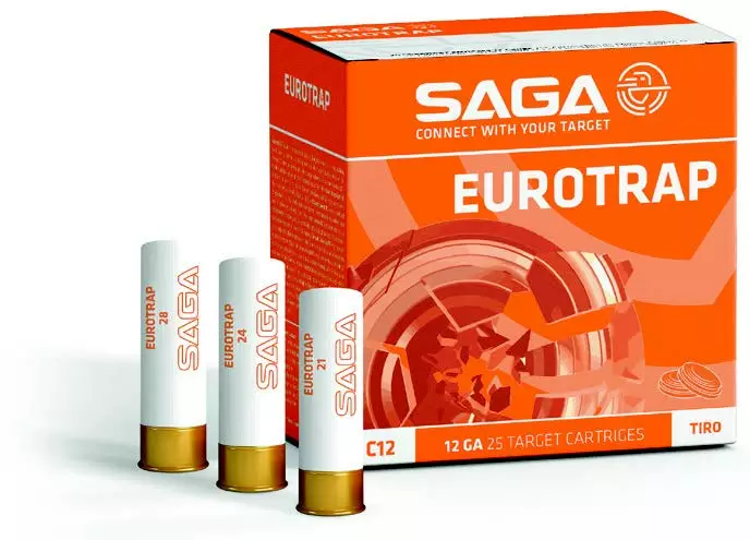 Saga Trap 12/70 24g 7,5 250kpl - Kaliber 12 trap och skeet - 45454561236737 - 1
