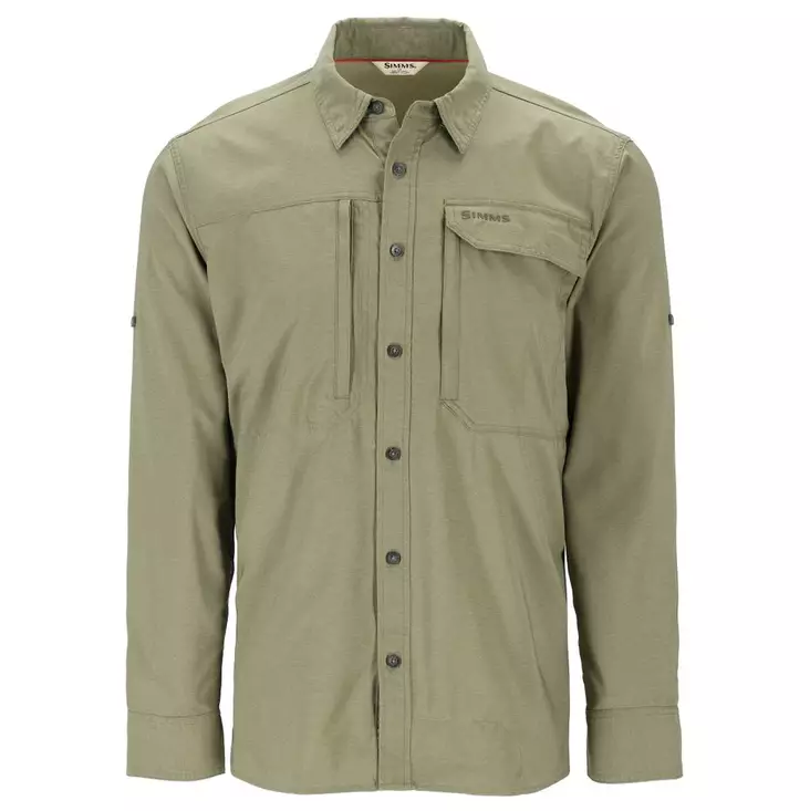 Simms Guide Bugstopper LS Shirt L Willow Heather - Fleecetröjor och munktröjor - 694264720257 - 1