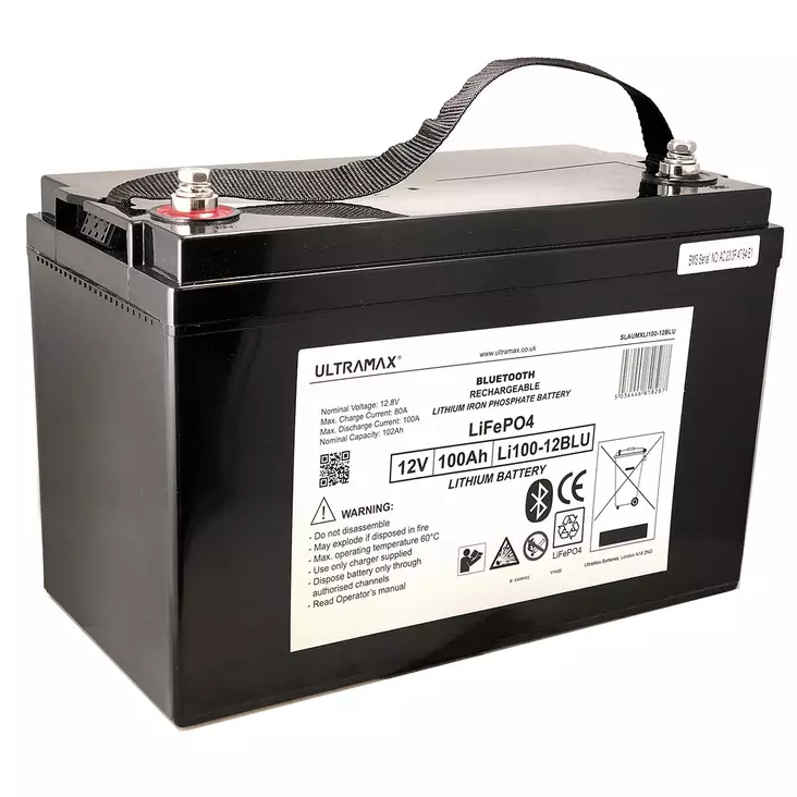Ultramax LiFePO akku 12V 100Ah - Veneakut ja laturit - 5036446818287 - 1