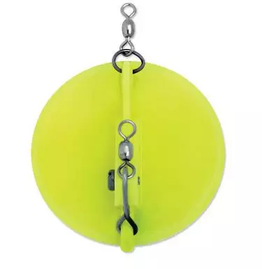 Luhr Jensen Dipsy Diver 0 Chartreuse/White - Paravaner, djupriggar och tillbehör - 049762280978 - 1