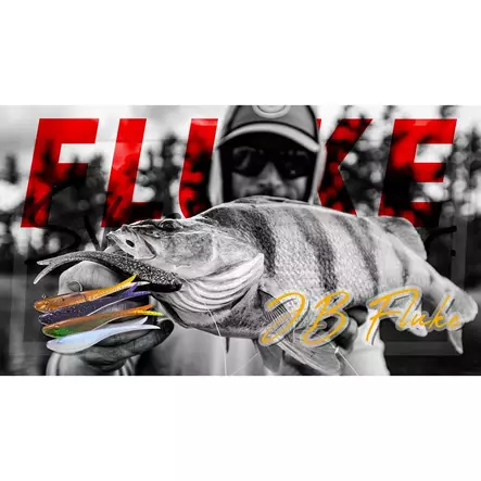 SZ JB Fluke Pre-Rigged 124mm 11,7g 2kpl Motoroil - Softbaits - 7340031027458 - 2