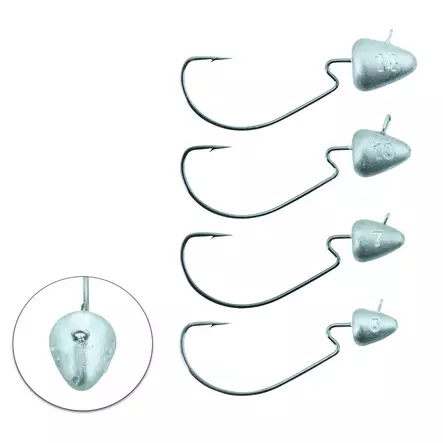 SZ Offset 2/0 Bismuth 2-pack 10g - Jigit ja jigipäät - 7340031021128 - 1