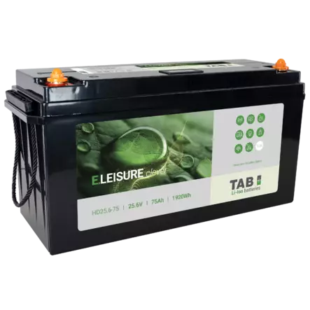 Tab HD 24V 75Ah LiFePO4 ELC BT HD24-75 - Veneakut ja laturit - 3838807049918 - 1