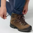 Fjällräven Abisko Hybrid Trail Trs W36/R Suede Brown - Naisten Fjällräven housut - 7323451161988 - 13