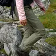 Fjällräven Abisko Hybrid Trail Trs W36/R Suede Brown - Naisten Fjällräven housut - 7323451161988 - 17