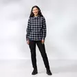 Fjällräven Övik Flannel Shirt W L Misty Green Eggshell - Kauluspaidat - 7323451210358 - 5