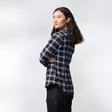 Fjällräven Övik Flannel Shirt W L Misty Green Eggshell - Kauluspaidat - 7323451210358 - 3