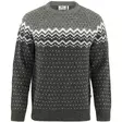 Fjällräven Övik Knit Sweater M Dark Grey-Grey S - Villapaidat ja neuleet - 7323450794088 - 1