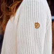Fjällräven Övik Rib Sweater W S Chalk White - Villapaidat ja neuleet - 7323451060458 - 10