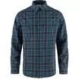 Fjällräven Övik Travel Shirt LS L Indigo Blue/Dark Navy - Skjortor - 7323450989668 - 1