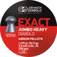 JSB Exact 5,52mm Jumbo Heavy 1,175g 250kpl - Ilmakiväärin ja ilmapistoolin luodit - 8594180450608 - 0