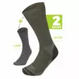 Lorpen Hunting 2-pack Eco M 39-42 - Vandringsstrumpor - 8445042090138 - 1