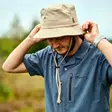 Pinewood Everyday Travel Safari Hat Ash Grey Onesize - Mössor - 7331090365728 - 3