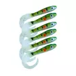 SZ Mcrubber Tail 11cm 6kpl UV Perch - Jigit ja jigipäät - 4545458417858 - 1