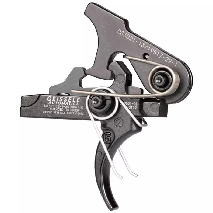 Geissele SSA-E 2-Stage Curved AR-15 Trigger - Rifle spare parts - 854014005038 - 1