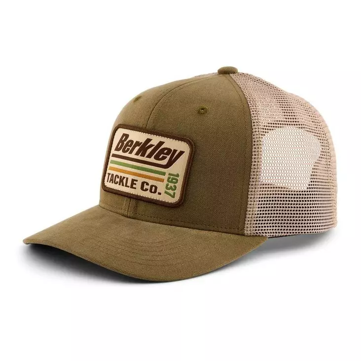Berkley Striper Trucker Olive Khaki - Lippikset - 028632031988 - 1