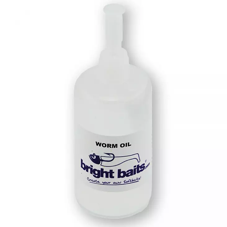 Bright Baits Worm Oil 100ml - Tarvikkeet uistimen valmistukseen - 3968796164528 - 1