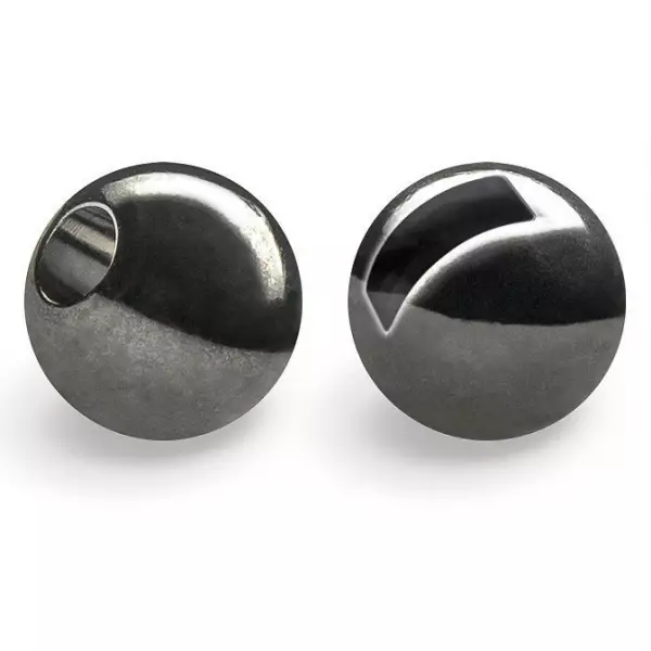Fasna Slotted Tungsten Beads Black Nickel 2,5mm - Kulor - 3973813582988 - 1