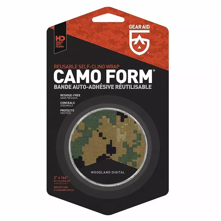 Gear Aid Camo Form Tape Woodland Digi - Aseen lisävarusteet - 021563194128 - 1